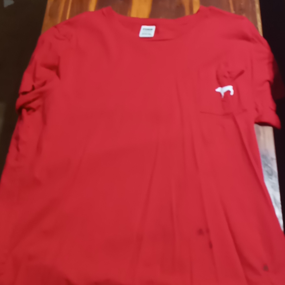SOLD on M.......Fair condition pink shirt